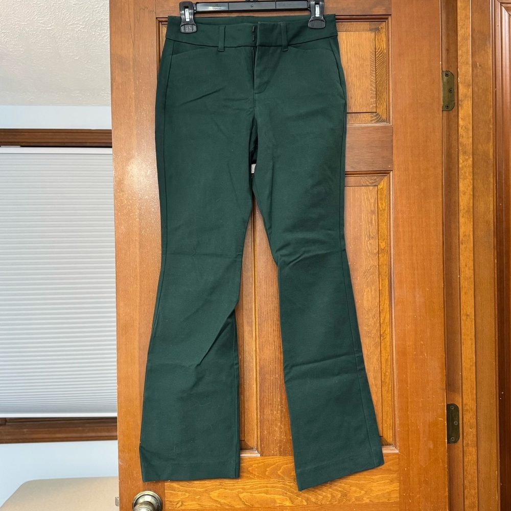 Old Navy Dark Green Flare Jeans